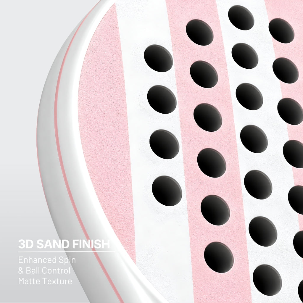 Padel-Schläger Light+ Full Carbon – Pink