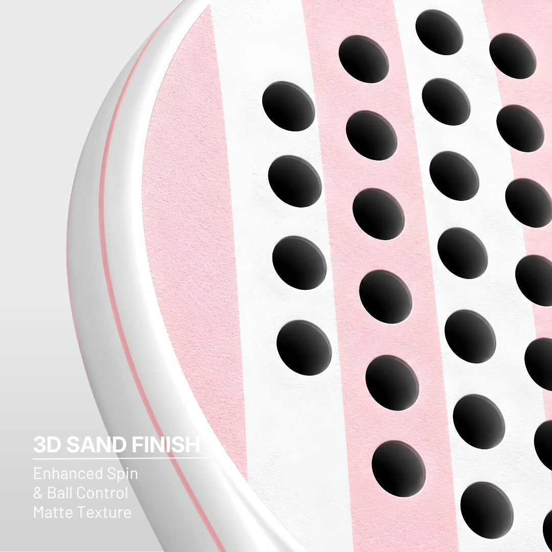 Padel Racket Light+ Full Carbon - Pink