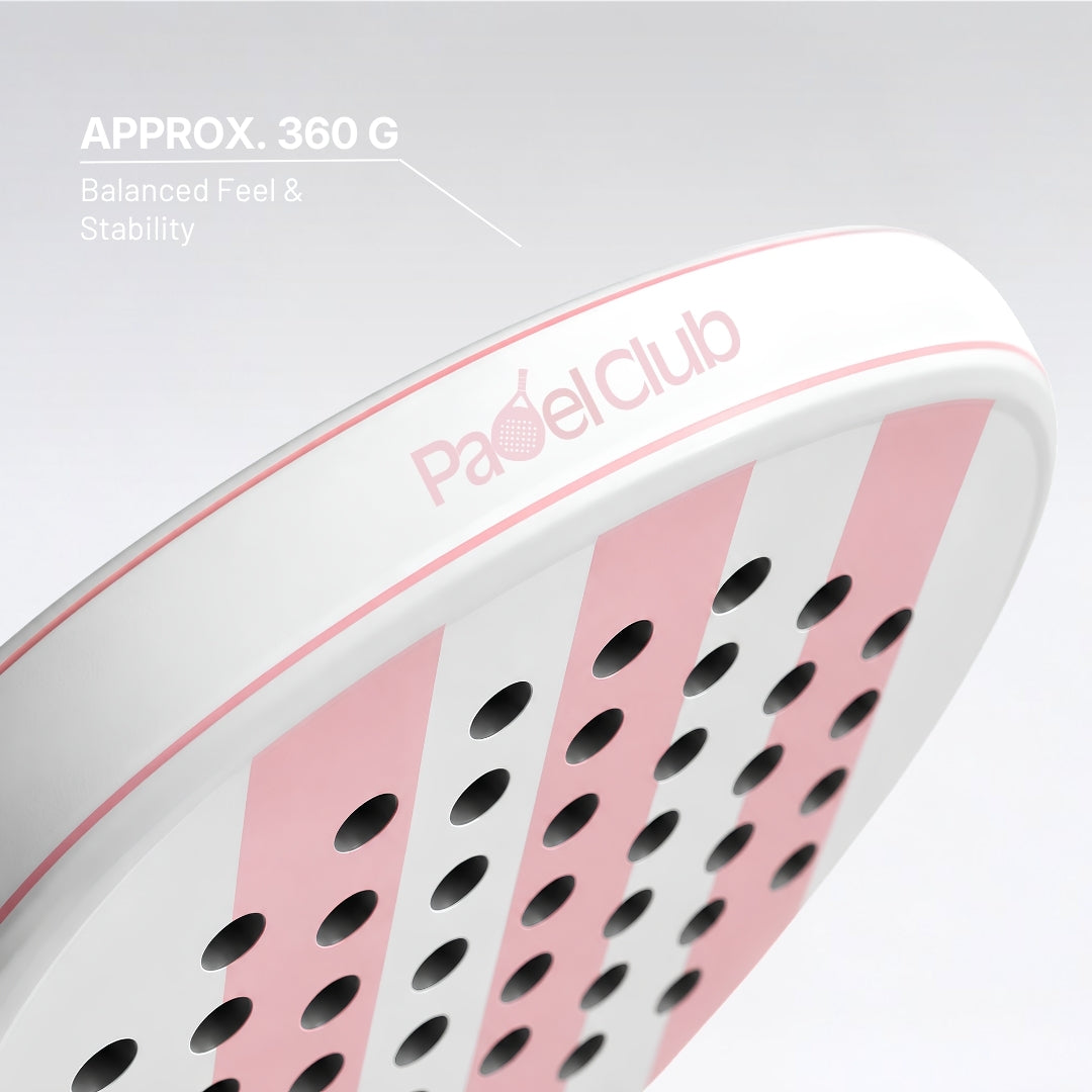 Padel-Schläger Light+ Full Carbon – Pink