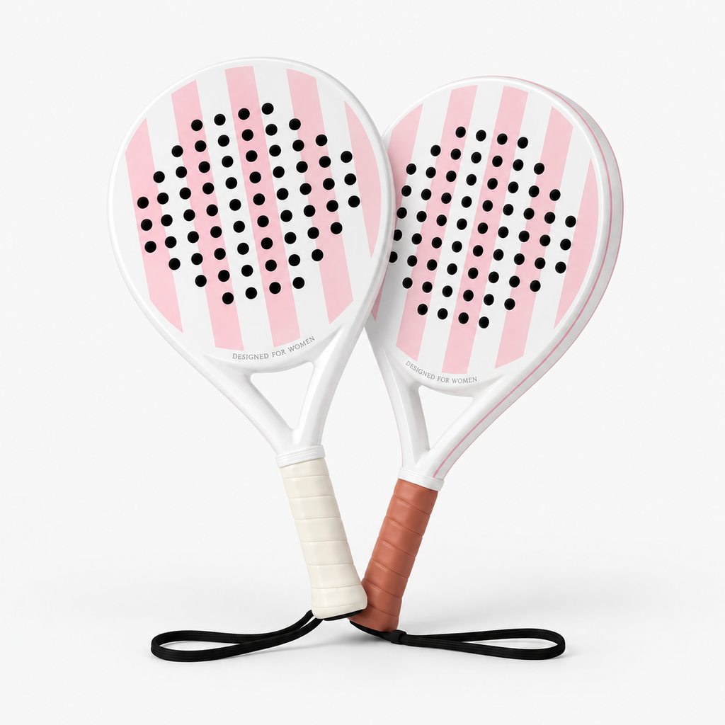 Padel-Schläger Light+ Full Carbon – Pink